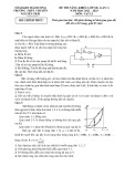 Đề kiểm tra năng khiếu môn Vật lí lớp 10 năm 2022-2023 (Lần 1) - Trường THPT chuyên Nguyễn Trãi, Hải Dương
