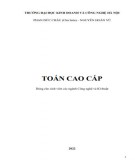 Giáo trình Toán cao cấp: Phần 1 - Trường ĐH Kinh doanh và Công nghệ Hà Nội