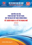 Khuyến cáo của phân hội nhịp tim Việt Nam, hội tim mạch Việt Nam (VNHRS/VNHA) về chẩn đoán & xử trí rung nhĩ 2022 (Bản tóm tắt)