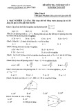 Đề thi học kì 2 môn Toán lớp 9 năm 2021-2022 - Phòng GD&ĐT An Nhơn