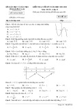 Đề kiểm tra học kì 1 môn Toán lớp 12 năm 2022-2023 - Sở GD&ĐT Quảng Nam (Mã đề 124)