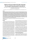 Nghiên cứu chế tạo hệ vật liệu đơn lớp phân tử diazonium trên nền graphite bằng phương pháp cấy ghép điện hóa