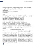 Nghiên cứu chức năng của Botrytis Susceptible1 Interactor (BOI) trong điều khiển sự ra hoa ở cây Arabidopsis