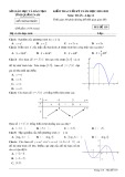Đề kiểm tra học kì 1 môn Toán lớp 12 năm 2022-2023 - Sở GD&ĐT Quảng Nam (Mã đề 119)