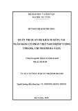 Luận văn Thạc sĩ Quản trị kinh doanh: Quản trị quan hệ khách hàng tại Ngân hàng Cổ phần Việt Nam Thịnh Vượng VPBank, chi nhánh Đà Nẵng