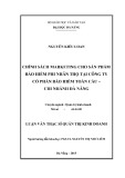 Luận văn Thạc sĩ Quản trị kinh doanh: Chính sách marketing cho sản phẩm bảo hiểm phi nhân thọ tại Công ty cổ phần Bảo hiểm toàn cầu - chi nhánh Đà Nẵng