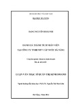 Luận văn Thạc sĩ Quản trị kinh doanh: Đánh giá thành tích nhân viên tại Công ty Cấp thoát nước Đà Nẵng