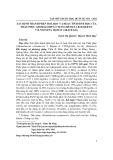 Xác định thành phần hoá học và hoạt tính sinh học của thần phục ((Homalomena Vietnamensis J. Bogner et V.D.Nguyen), họ Ráy (Araceae))