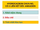 Bài giảng Hóa hữu cơ: Hydrocacbon chưa no, có hai liên kết đôi - Ankadien