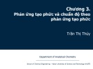 Bài giảng Hóa phân tích: Chương 3 - Trần Thị Thúy