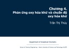 Bài giảng Hóa phân tích: Chương 4 - Trần Thị Thúy