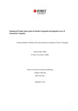 Doctoral thesis of Philosophy: Sustained product innovation in small companies through the lens of absorptive capacity