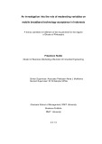 Doctoral thesis of Philosophy: An investigation into the role of moderating variables on mobile broadband technology acceptance in Indonesia