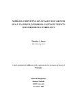 Doctoral thesis of Philosophy: Modeling competitive advantage in fast growth small-to-medium enterprises: contingent effects of environmental turbulence