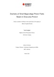 Master's thesis of Applied Science: Dosimetry of small megavoltage photon fields based on dose-area product