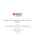 Master's thesis of Engineering: Evaluation of SLAM algorithms in realistic sensor test conditions