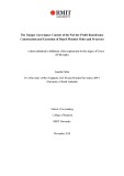 Doctoral thesis of Philosophy: The unique governance context of the not for profit (NFP) boardroom: construction and execution of board member roles and processes