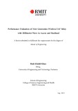 Master's thesis of Engineering: Performance evaluation of next generation wireless UAV relay with millimeter-wave in access and backhaul