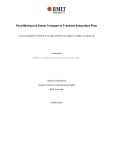 Master's thesis of Engineering: Fluid mixing and solute transport in transient subsurface flow