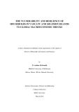 Doctoral thesis of Philosophy: The vulnerability and resilience of households in Vanuatu and Solomon Islands to global macroeconomic shocks