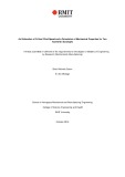 Master's thesis of Engineering: An estimation of critical wind speed and a calculation of mechanical properties for two Australian eucalypts