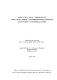 Doctoral thesis of Philosophy: An investigation of undergraduate choice behaviour of a preferred program, discipline and university: a conceptual model