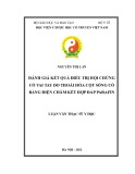 Luận văn Thạc sĩ Y học: Đánh giá kết quả điều trị hội chứng cổ vai tay do thoái hóa cột sống cổ bằng điện châm kết hợp đắp parafin