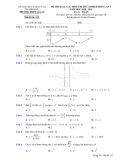 Đề thi KSCL tốt nghiệp THPT môn Toán năm 2022 có đáp án (Lần 3) - Trường THPT Lê Lai, Thanh Hóa