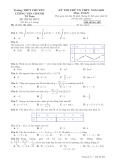 Đề thi thử tốt nghiệp THPT môn Toán năm 2021-2022 (Lần 4) - Trường THPT chuyên Lương Văn Chánh (Mã đề 101)