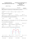 Đề thi thử tốt nghiệp THPT môn Toán năm 2021-2022 (Lần 4) - Trường THPT chuyên Nguyễn Trãi, Hải Dương (Mã đề 101)