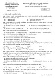 Đề kiểm tra giữa học kì 1 môn Vật lý lớp 11 năm 2022-2023 - Trường THPT chuyên Nguyễn Bỉnh Khiêm (Mã đề 101)