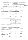 Đề thi thử THPT QG môn Toán năm 2022 có đáp án - Trường THPT chuyên Phan Bội Châu (Mã đề 002)