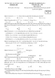 Đề kiểm tra định kì môn Toán lớp 12 năm 2021-2022 có đáp án - Trường THPT chuyên Bắc Ninh (Mã đề 132)