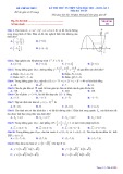 Đề thi thử tốt nghiệp THPT môn Toán năm 2022 có đáp án (Lần 3) - Trường THPT chuyên Hạ Long (Mã đề 101)