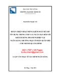 Luận văn Thạc sĩ Tài chính ngân hàng: Hoàn thiện hoạt động kiểm soát rủi ro tín dụng trong cho vay ngắn hạn đối với khách hàng doanh nghiệp tại Ngân hàng thương mại cổ phần Quân Đội - Chi nhánh Quảng Bình