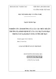 Luận án Tiến sĩ Vật lý: Nghiên cứu ảnh hưởng của các cấu trúc đế lên trường plasmon định xứ của các hạt nano bạc trong tán xạ raman tăng cường bề mặt