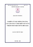 Luận án Tiến sĩ Y học: Nghiên cứu đặc điểm lâm sàng, cận lâm sàng và đột biến gen SCN5A ở bệnh nhân hội chứng Brugada