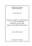 Luận án Tiến sĩ Y học: Nghiên cứu sự biểu lộ và mối liên quan của các dấu ấn miễn dịch tế bào gốc ung thư, HER2 trong ung thư biểu mô tuyến dạ dày