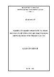 Luận án Tiến sĩ Kỹ thuật: Nghiên cứu độ bền thấm nước và thấm ion clo của bê tông cốt liệu nhẹ ứng dụng trong dự đoán tuổi thọ kết cấu cầu