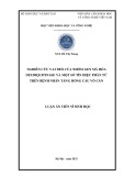 Luận án Tiến sĩ Sinh học: Nghiên cứu vai trò của nhóm gen mã hóa deubiquitinase và một số tín hiệu phân tử trên bệnh nhân tăng hồng cầu vô căn