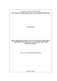 Luận án Tiến sĩ Biến đổi khí hậu: Phát triển kinh tế bền vững vùng kinh tế trọng điểm vùng đồng bằng sông Cửu Long trong bối cảnh biến đổi khí hậu