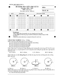 Đề thi giữa học kì 2 môn Vật lí lớp 11 năm 2021-2022 có đáp án - Trường THPT Thống Nhất A