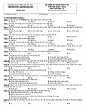 Đề thi giữa học kì 2 môn Hoá học lớp 12 năm 2021-2022 có đáp án - Trường THPT Lương Văn Can