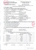 Đề thi học kì 1 môn Địa lí lớp 8 năm 2022-2023 - Trường THCS Nguyễn Bỉnh Khiêm