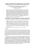 Nghiên cứu thiết kế thử nghiệm hệ đo tán xạ neutron trên kênh ngang số 4, Lò phản ứng hạt nhân Đà Lạt