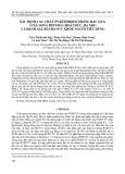 Xác định các chất pyrethroid trong rau quả ở xã Song Phương (Hoài Đức, Hà Nội) và đánh giá rủi ro sức khỏe người tiêu dùng