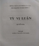 Nghiên cứu Tỳ vị luận (Quyển hạ)