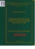 Luận văn Thạc sĩ Quản trị kinh doanh: Đổi mới công tác tuyển dụng lao động tại Công ty TNHH Sản xuất hàng may mặc Esquel Việt Nam Hòa Bình