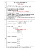 Đề cương ôn tập học kì 1 môn Toán lớp 10 năm 2022-2023 - Trường THPT Lê Qúy Đôn