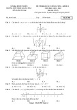 Đề KSCL ôn thi tốt nghiệp THPT năm 2023 môn Toán có đáp án - Trường THPT Triệu Quang Phục, Hưng Yên (Lần 1)